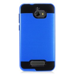 Coolpad Defiant 3632 Armor Hybrid Case (Blue)